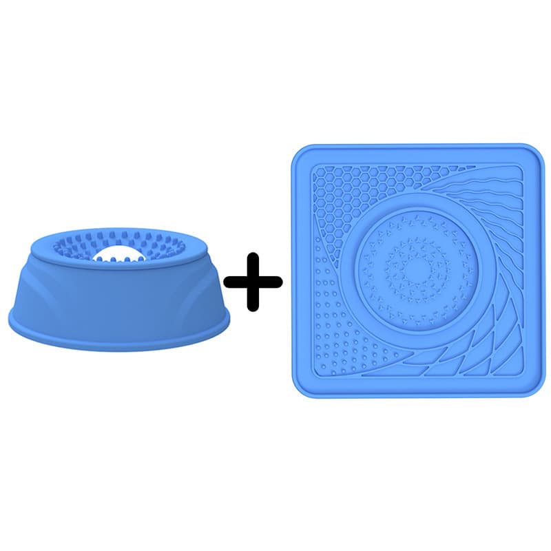 What's included: slow feeder bowl plus lick mat